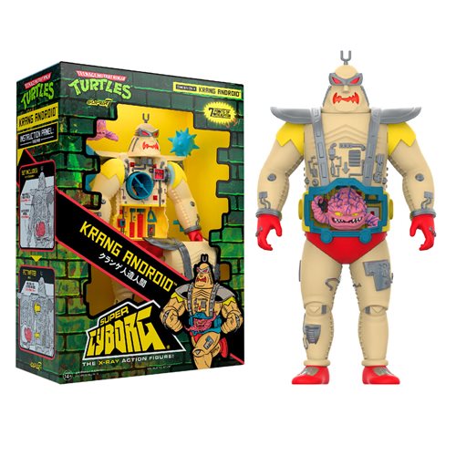 Teenage Mutant Ninja Turtles Super Cyborg Krang Android Body Vinyl Figure