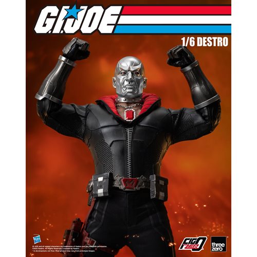 G.I. Joe Destro FigZero 1:6 Scale Action Figure