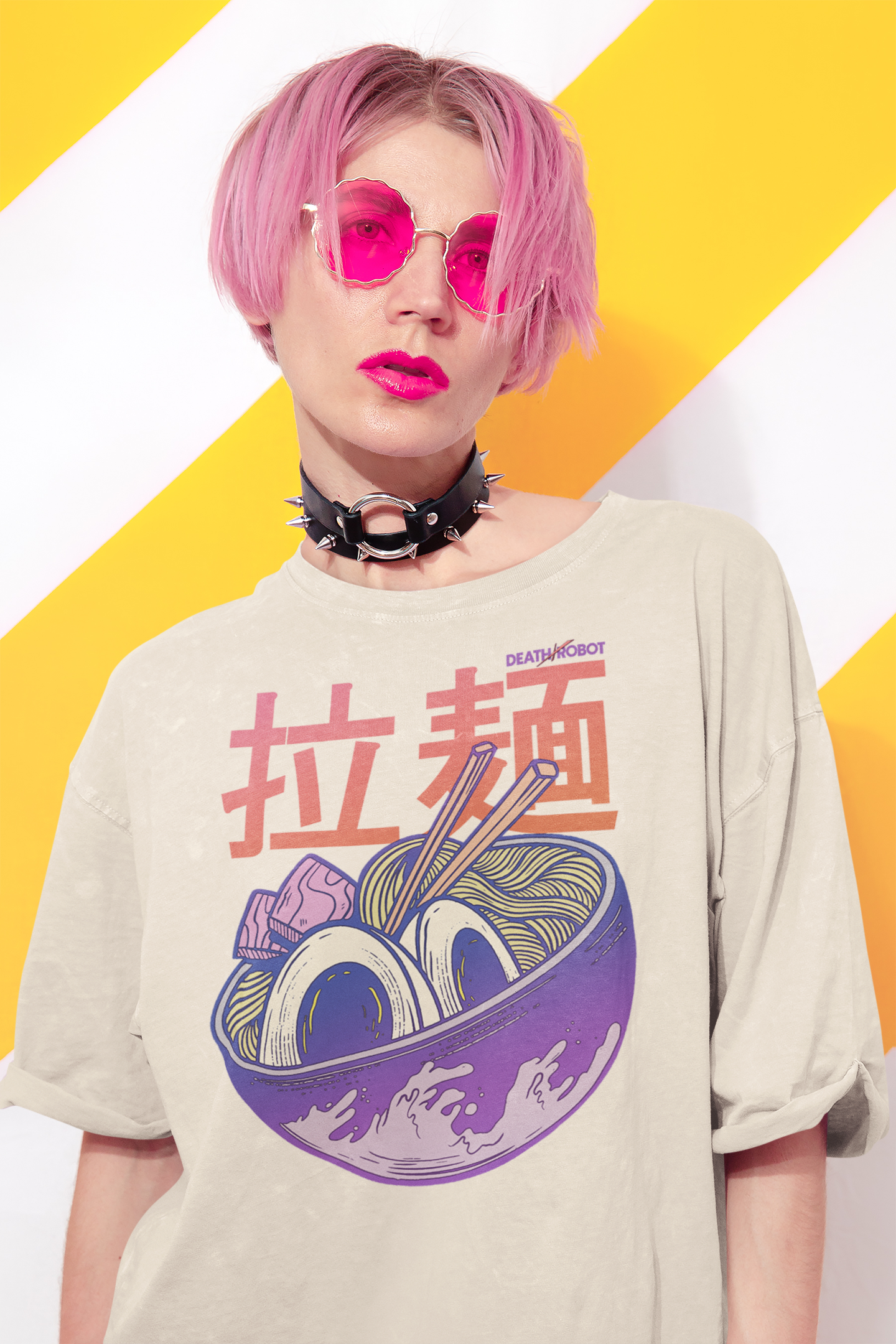 Illustrated Ramen Oversized Tee