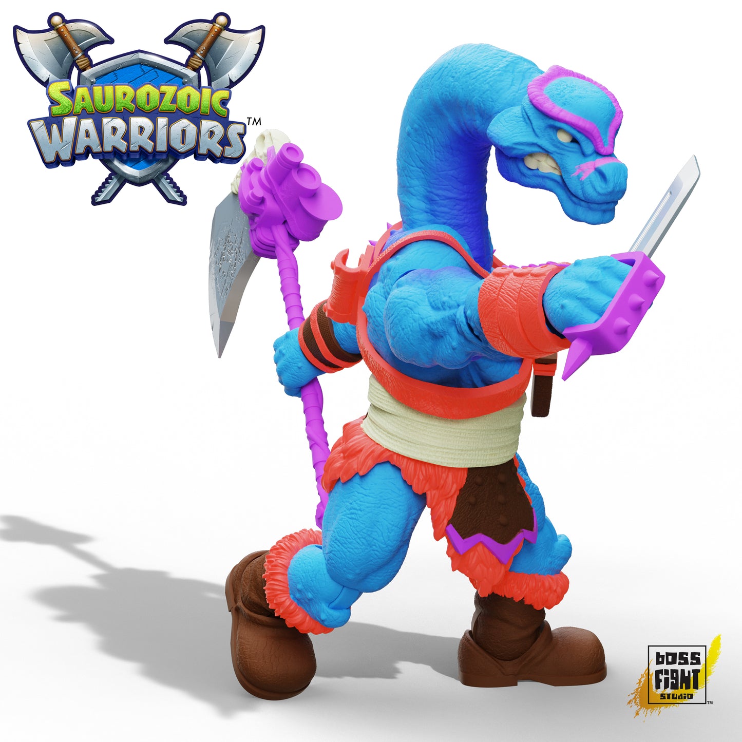 Saurozoic Warriors: Range Brakhion 6-Inch Scale Action Figure