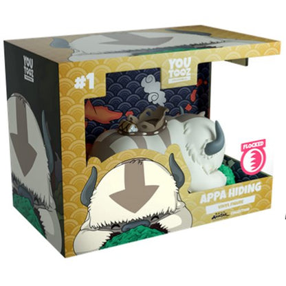 Avatar: The Last Airbender Collection Appa Hiding Flocked Vinyl Figure #1