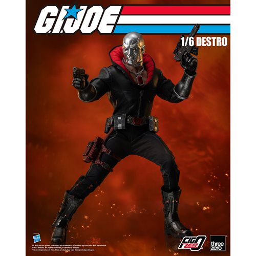 G.I. Joe Destro FigZero 1:6 Scale Action Figure