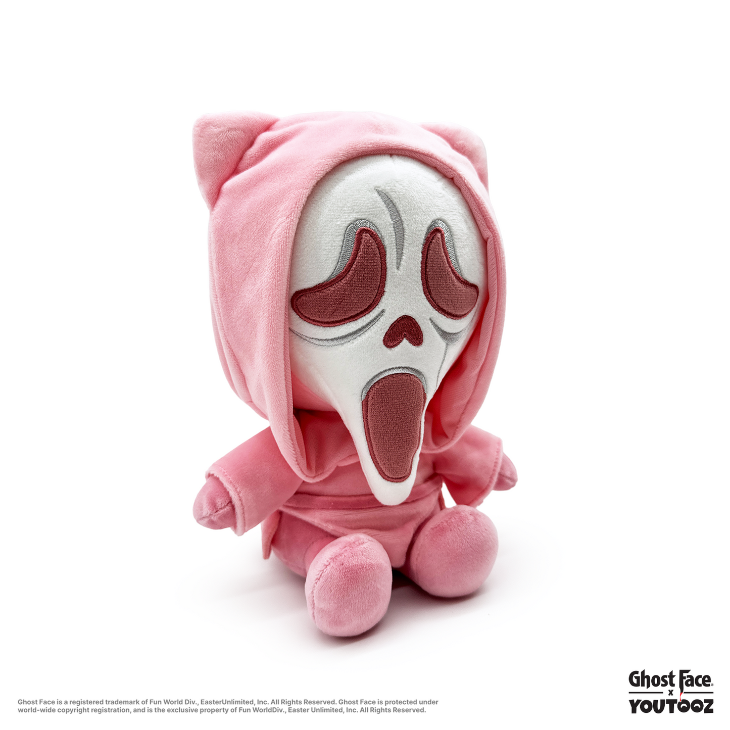 Ghost Face Cute Pink 9-Inch Plush