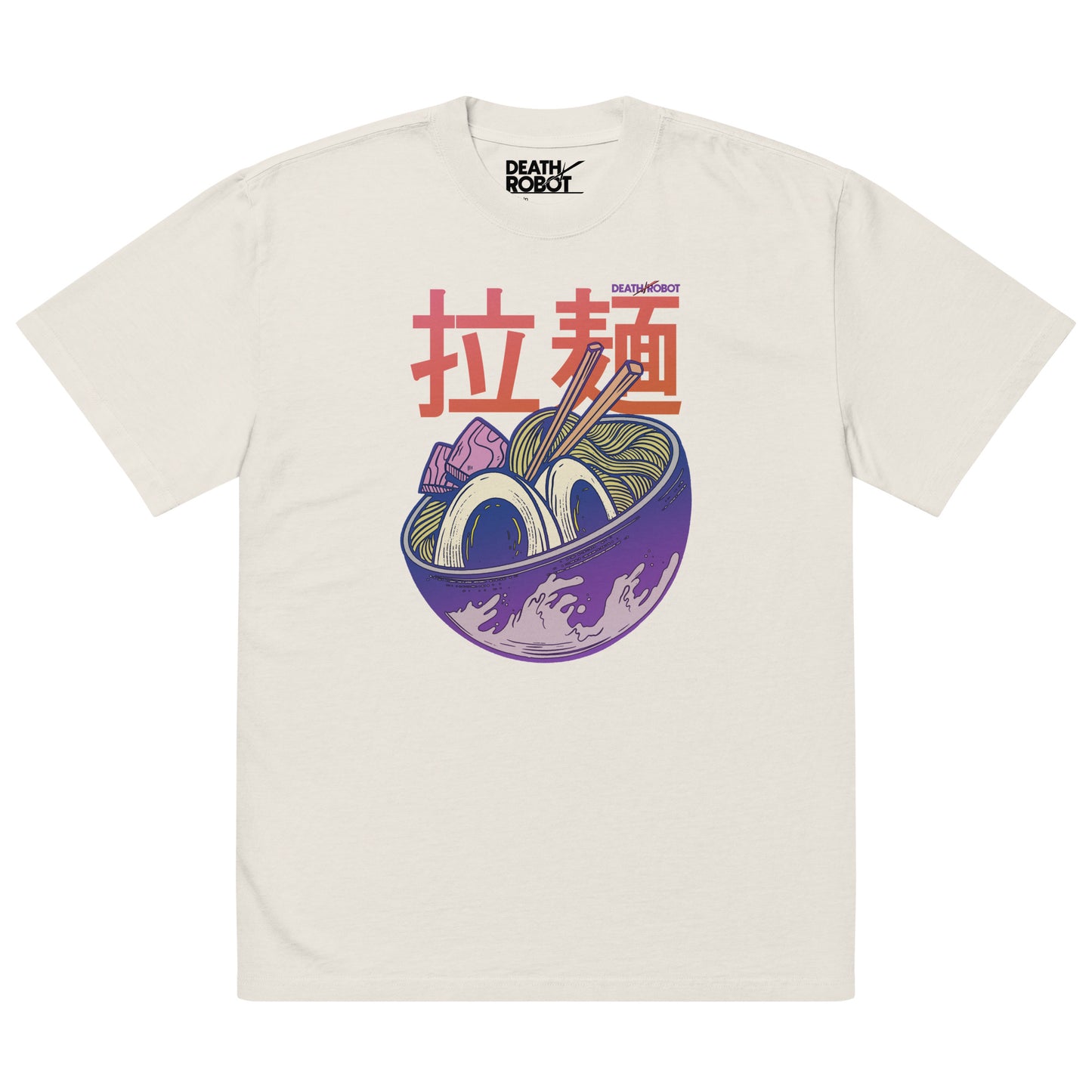 Illustrated Ramen Oversized Tee